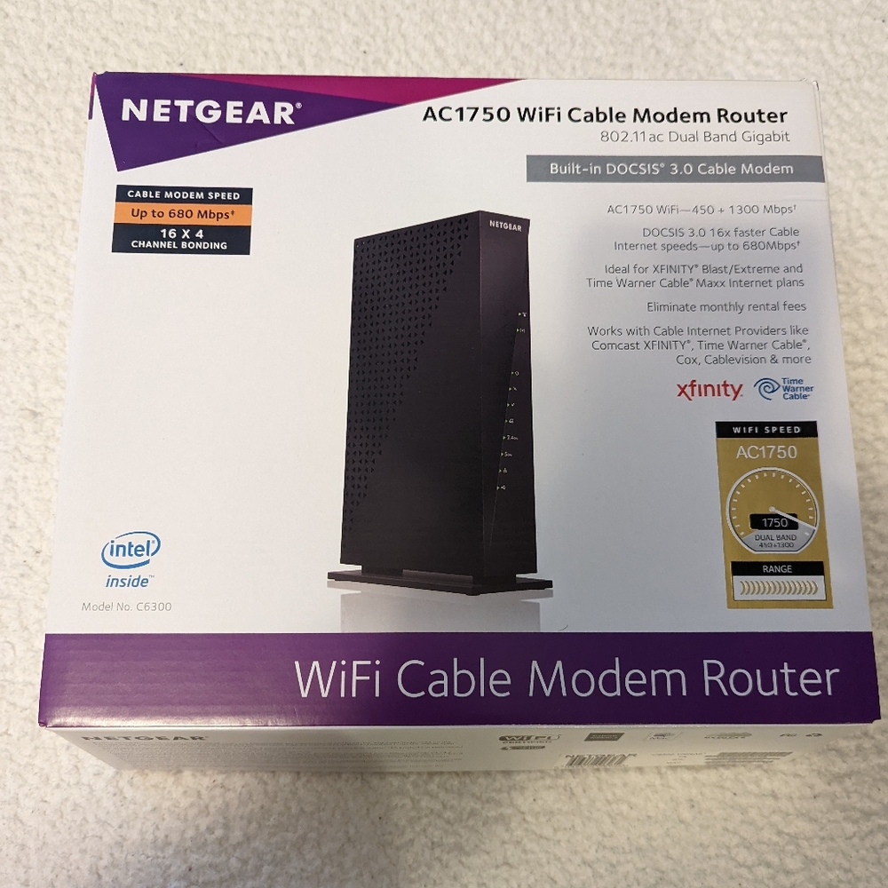 Netgear Wifi Cable Modem Router